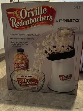 NEW, Orville Redenbacher’s Gourmet Hot Air Popper by Presto